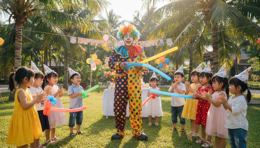  Dịch Vụ Chú Hề Thổi Bóng Tại Hóc Môn. Ảnh 1